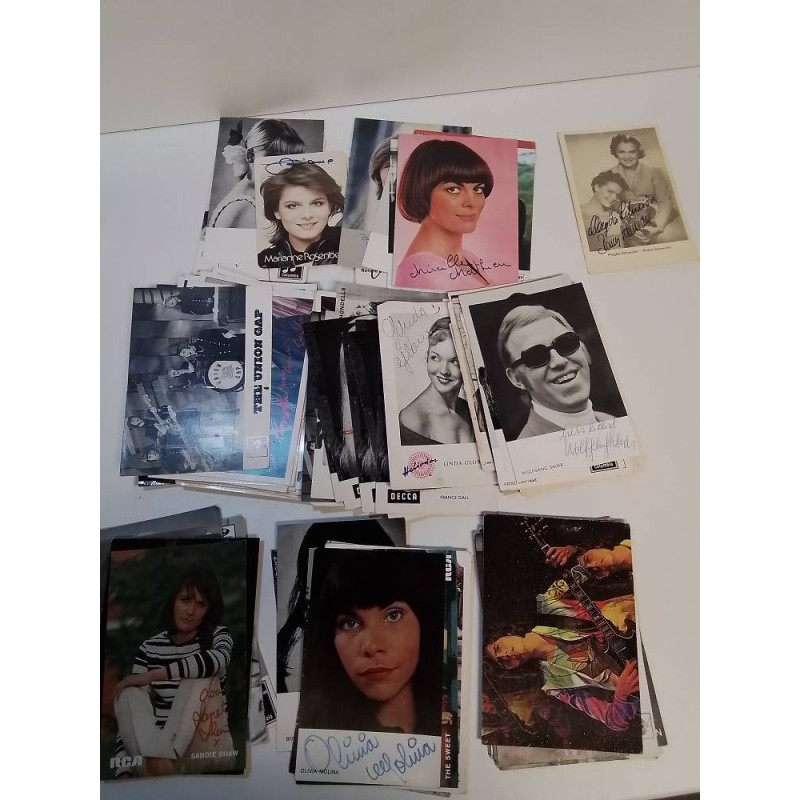 COLLECTION DE PHOTOS DÉDICACÉES