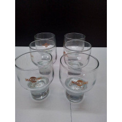 LOT VERRES A MARTINI 