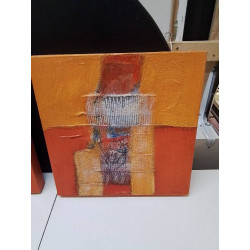 PEINTURE ABSTRAITE MARSCHAL JOSIANE LA PIECE