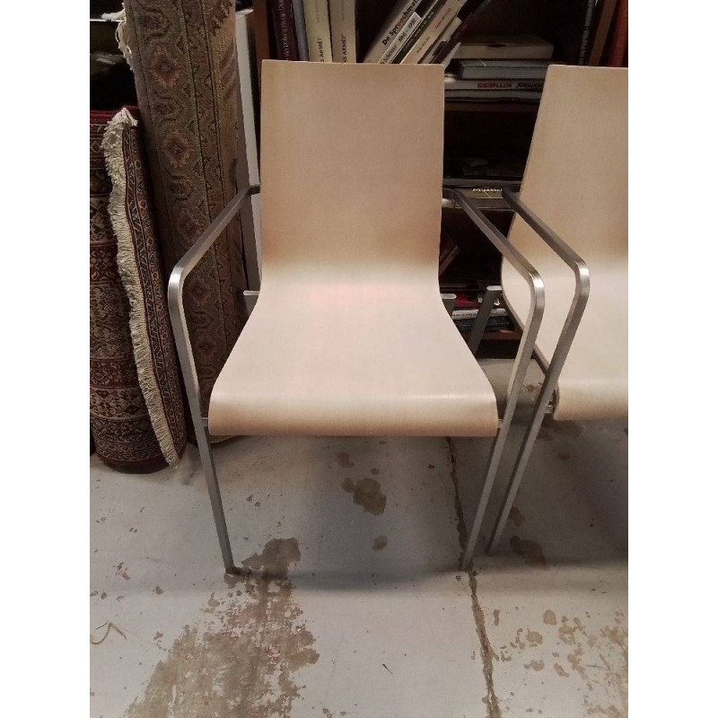 FAUTEUIL BOIS MÉTAL 