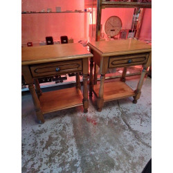 CHEVET BOIS 1 TIROIR LA PIECE