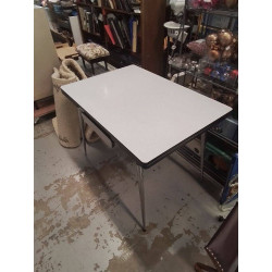 TABLE FORMICA GRISE AVEC...
