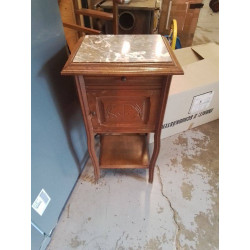 CHEVET EN BOIS DESSUS...