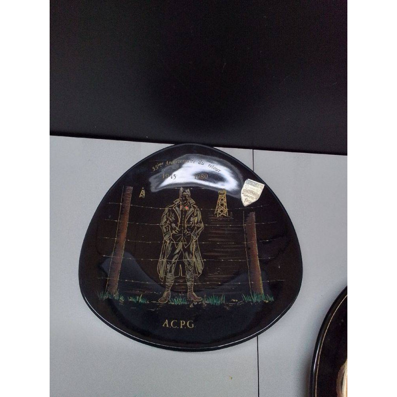 ASSIETTE LONGWY 35 EME ANNIVERSAIRE 