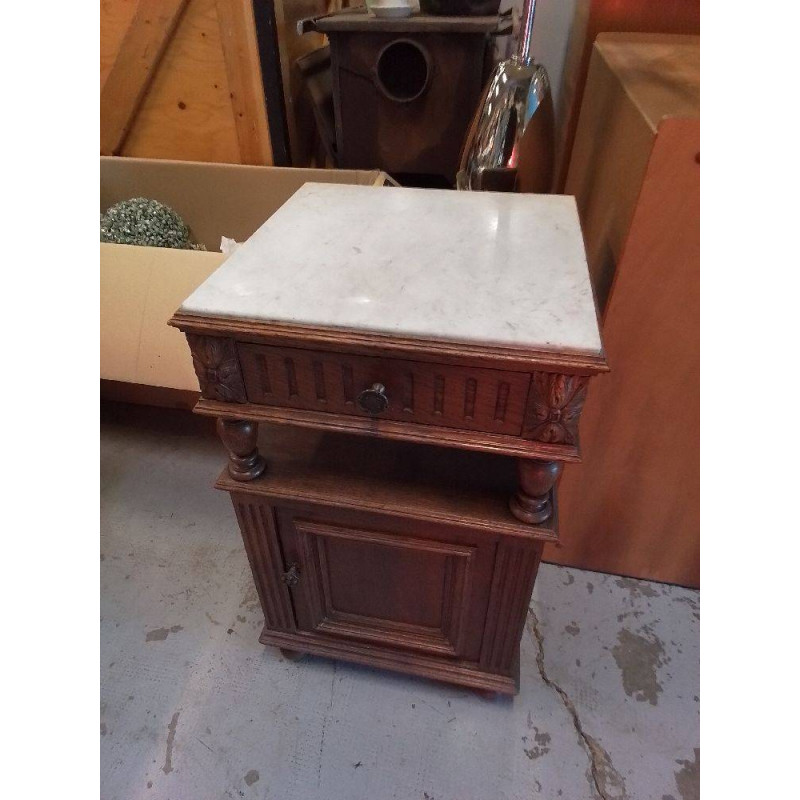 CHEVET DESSUS MARBRE STYLE LOUIS XVI 