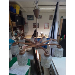 LUSTRE VINTAGE VERRE...