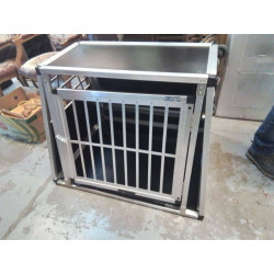 CAGE A CHIEN ALU