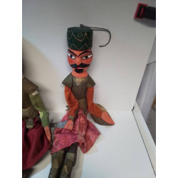 MARIONNETTE BOIS METAL 