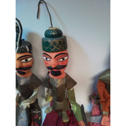 MARIONNETTE BOIS METAL 