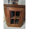 VITRINE D’ANGLE A SUSPENDRE CHÊNE 