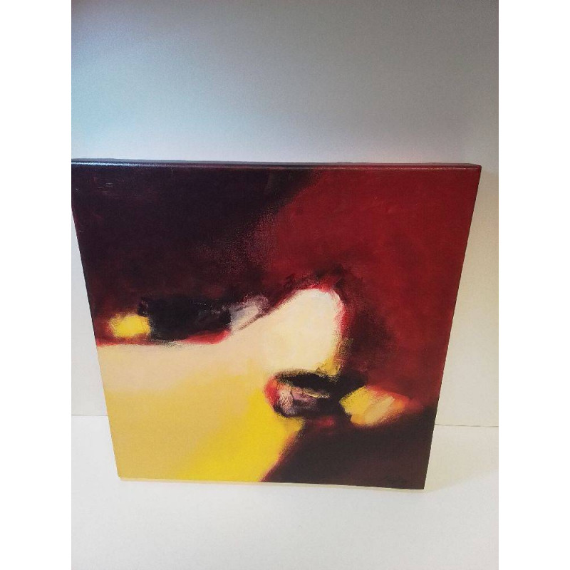 HUILE SUR TOILE ABSTRAITE 