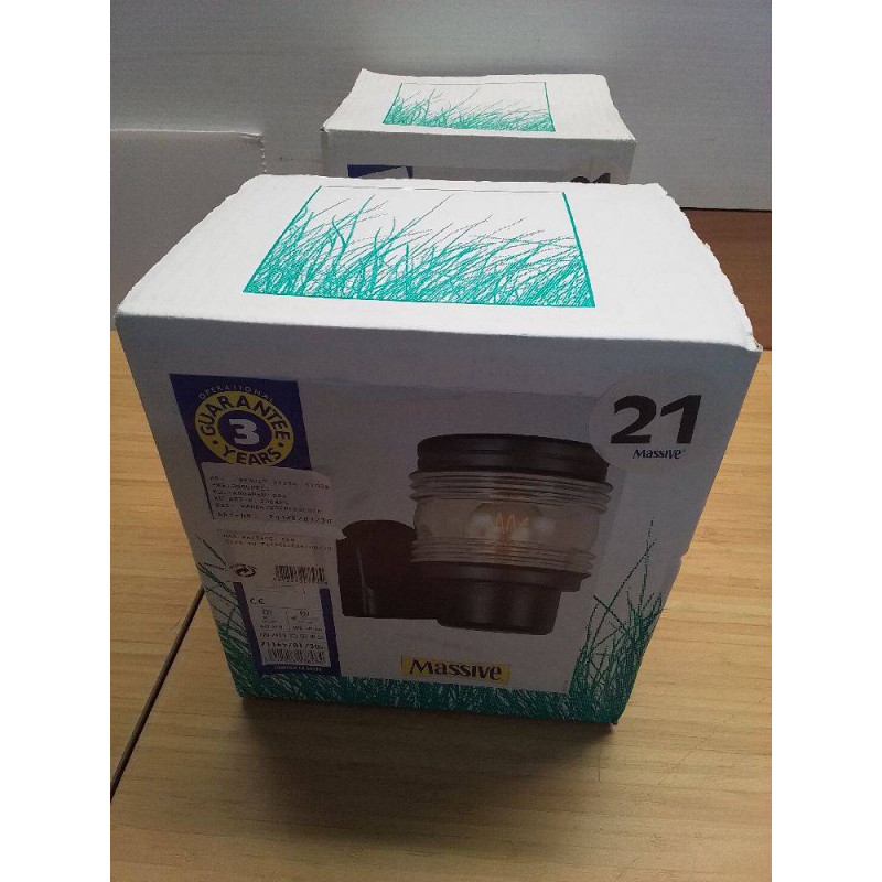 APPLIQUE EXTÉRIEURE MASSIVE 