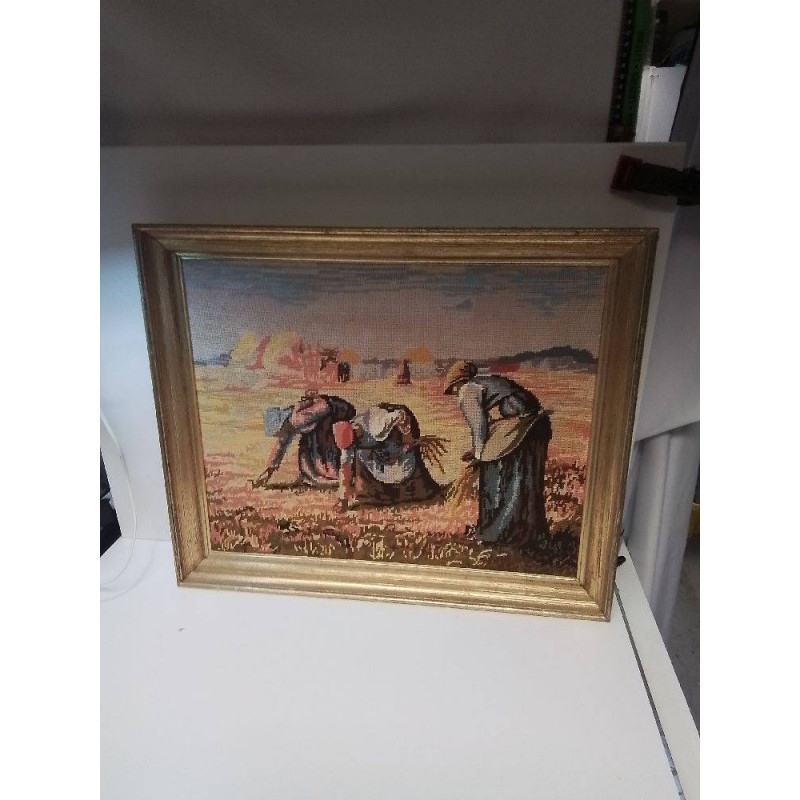 CANEVAS ENCADREMENT DORE