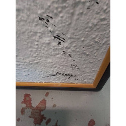 TABLEAU CONTEMPORAIN SIGNÉE DE JANG 148X107