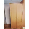 ARMOIRE PAIDI 2 PORTES 4 TIROIRS 