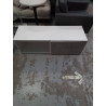 MEUBLE TV MODERNE BLANC 1 PORTE