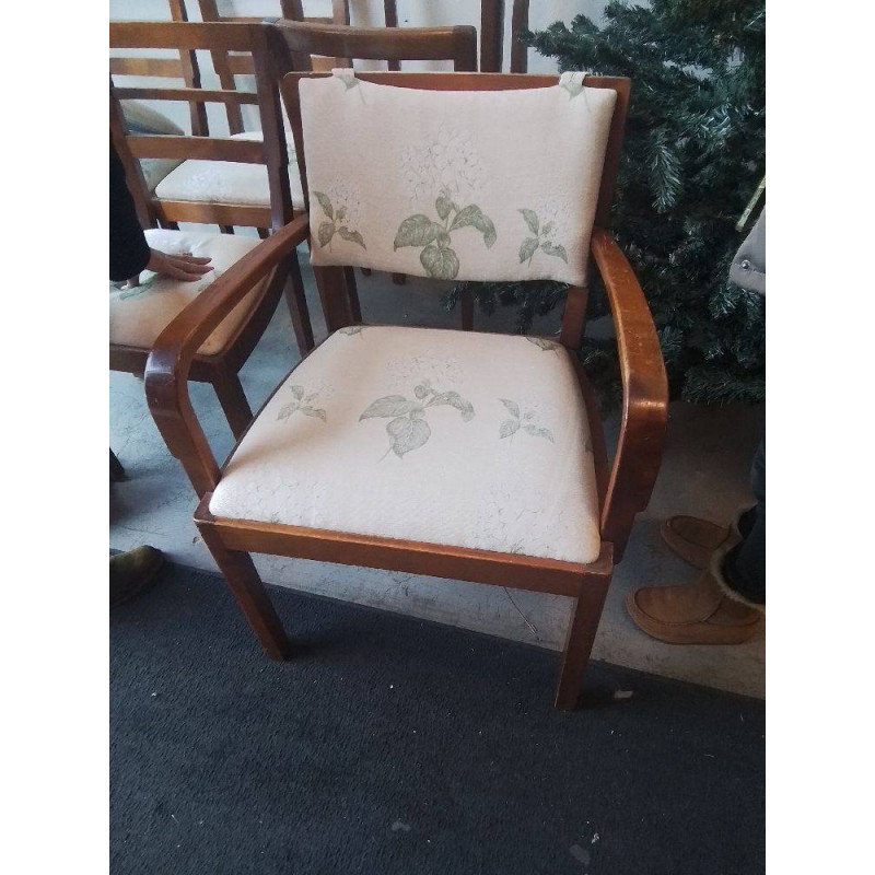 FAUTEUIL VINTAGE BOIS 