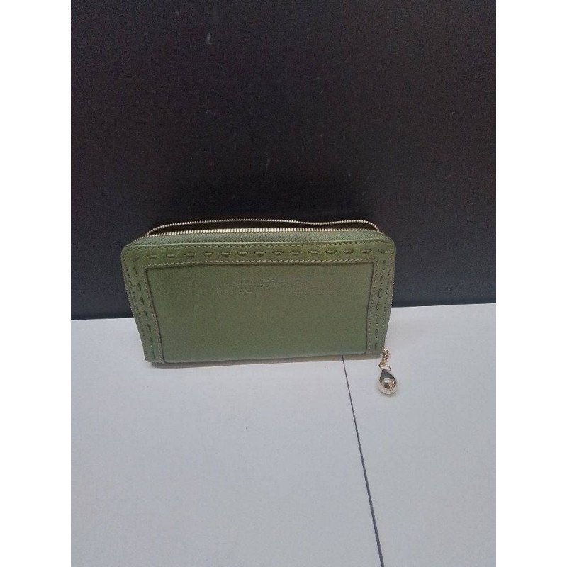 PORTE FEUILLE LANCEL VERT 
