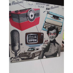 TOILE MODERNE DECO VINTAGE