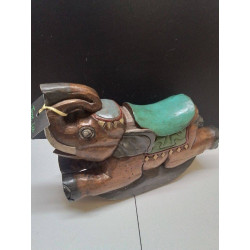 ÉLÉPHANT DECO BOIS