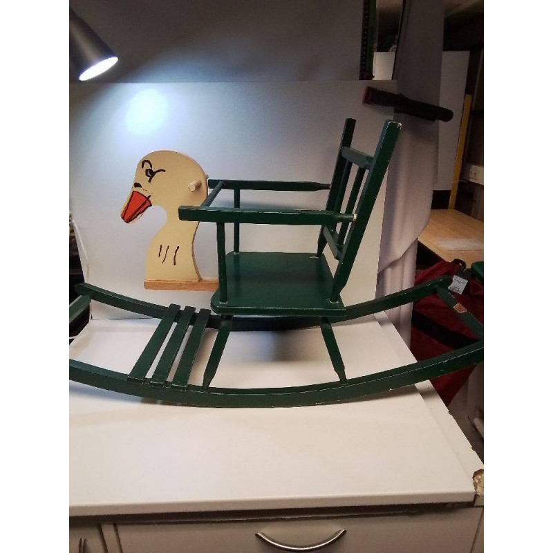 JOUET A BASCULE RETRO BUFFALO