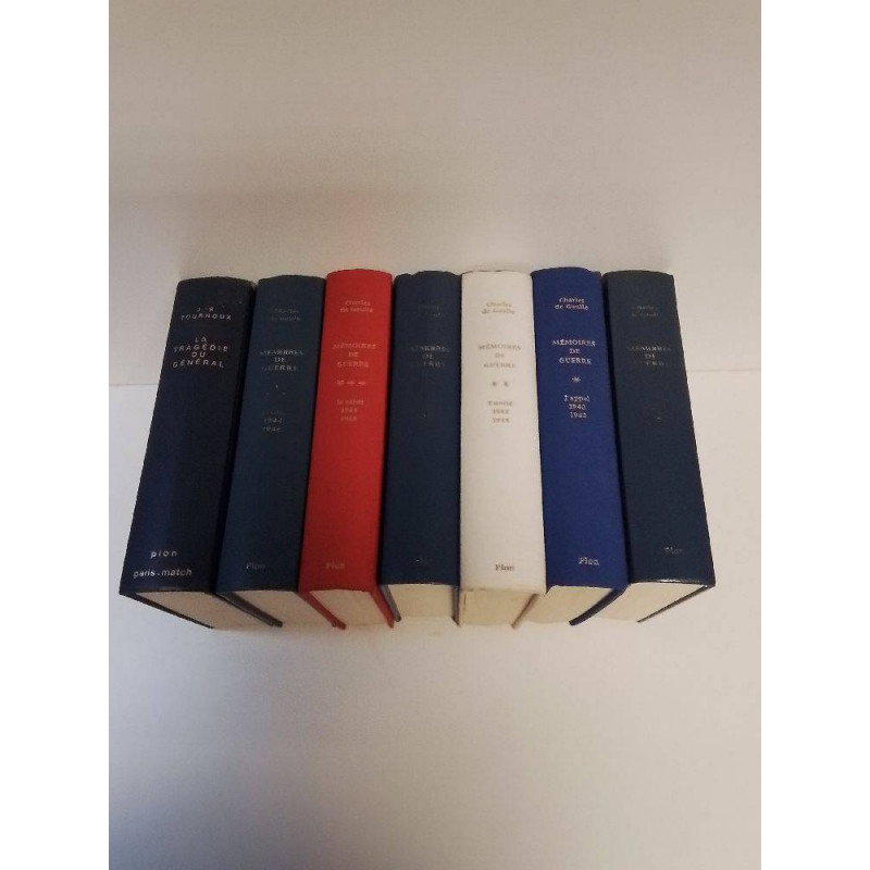 LOT DE LIVRES GÉNÉRAL DE GAULLE