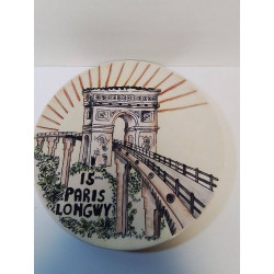 ASSIETTE DECO PARIS LONGWY