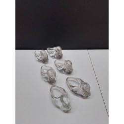 LOT DE CANARDS VERRE