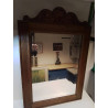 MIROIR BISEAUTÉ CADRE CHÊNE 