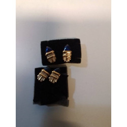 PAIRE DE BOUCLES D’OREILLE FANTAISIE 