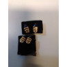 PAIRE DE BOUCLES D’OREILLE FANTAISIE 