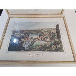 REPRODUCTION VUE DE LUXEMBOURG 