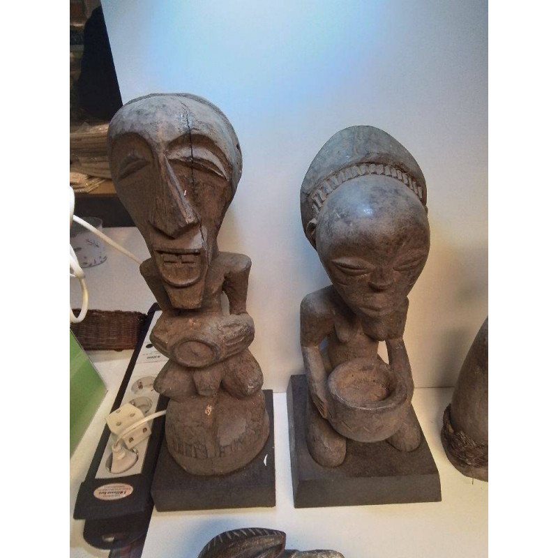 STATUE AFRICAINE MOYEN MODÈLE 