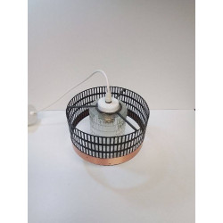 SUSPENSION MÉTAL ET VERRE...