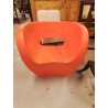 FAUTEUIL PVC ORANGE MOROSO