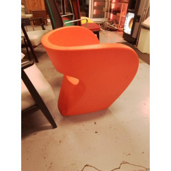 FAUTEUIL PVC ORANGE MOROSO