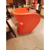 FAUTEUIL PVC ORANGE MOROSO