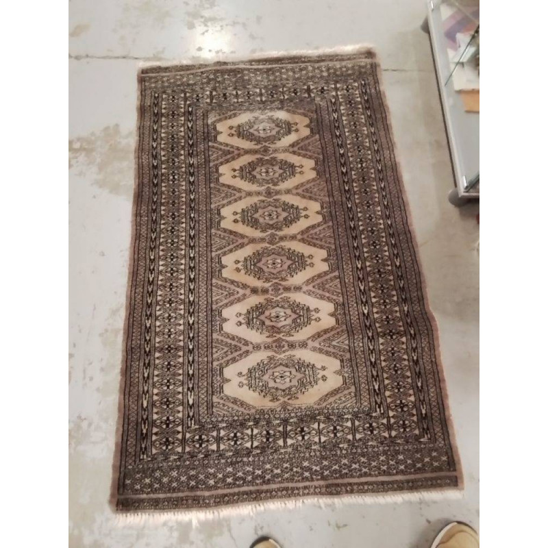 TAPIS ORIENT MARRON 93X150