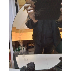 DÉCORATION MIROIR ANGES RESINE