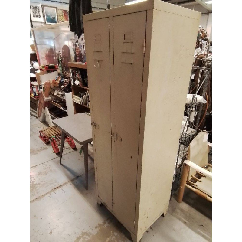 VESTIAIRE 2 PORTES METAL