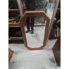 MIROIR BOIS OCTOGONAL PM