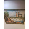 HUILE SUR TOILE NOTRE DAME DE PARIS 