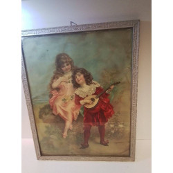 CADRE JOUEUR DE MANDOLINE