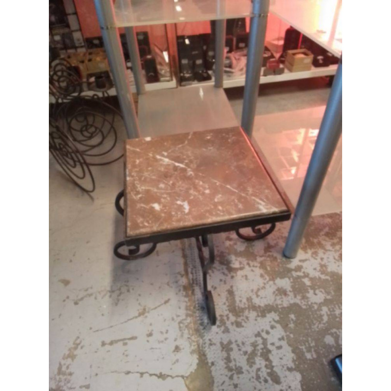 REPOSE PLANTE FER FORGÉ 