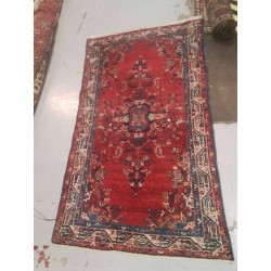 TAPIS ORIENT ROUGE BLEU...