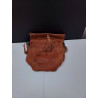 SAC CUIR BRUN VIRGINIE DARLING
