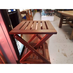 TABLE D’APPOINT BOIS EXOTIQUE 
