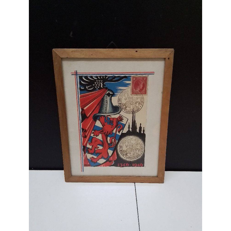 TIMBRE COMMÉMORATIF LUXEMBOURG 