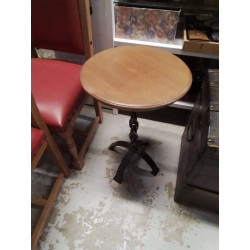 SELLETTE FER FORGE CHÊNE 