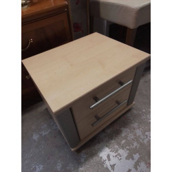 CHEVET MODERNE 2 TIROIRS 